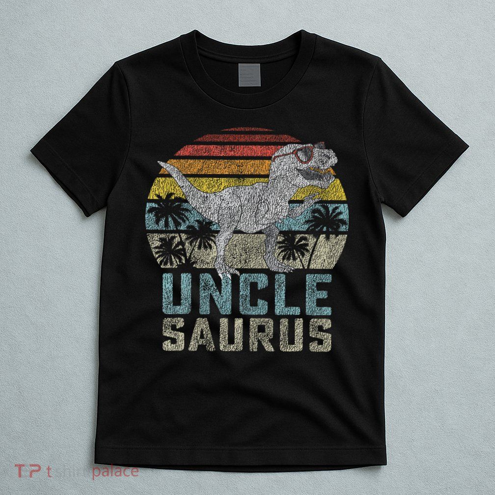 Unclesaurus T Rex Dinosaur Uncle Saurus Family Matching T-Shirt