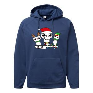 Ultrasound Tech Sonographer Radiology Sonography Christmas  Performance Fleece Hoodie