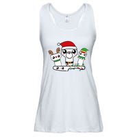 Ultrasound Tech Sonographer Radiology Sonography Christmas  Ladies Essential Flowy Tank