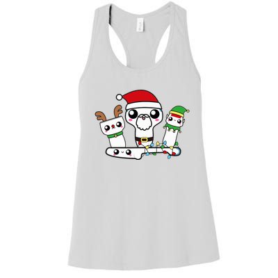 Ultrasound Tech Sonographer Radiology Sonography Christmas  Women's Racerback Tank