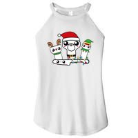 Ultrasound Tech Sonographer Radiology Sonography Christmas  Women’s Perfect Tri Rocker Tank