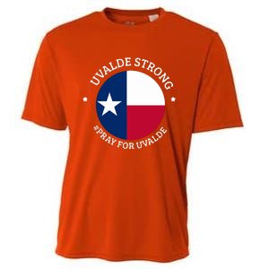 Uvalde Texas Strong Protect Kids Not Guns Cooling Performance Crew T-Shirt