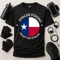 Uvalde Texas Strong Protect Kids Not Guns Cooling Performance Crew T-Shirt