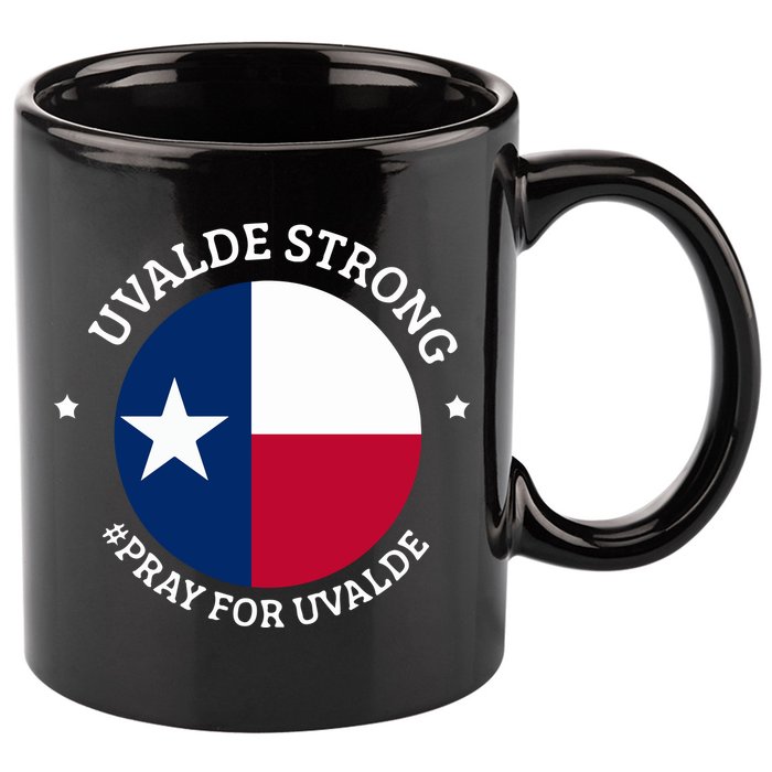 Uvalde Texas Strong Protect Kids Not Guns 11oz C Handle Ceramic Mug