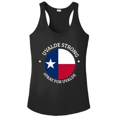 Uvalde Texas Strong Protect Kids Not Guns Ladies PosiCharge Competitor Racerback Tank