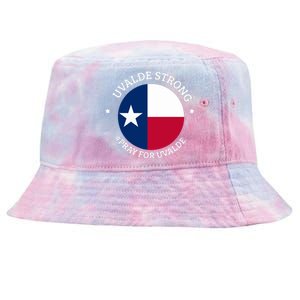 Uvalde Texas Strong Protect Kids Not Guns Tie-Dyed Bucket Hat