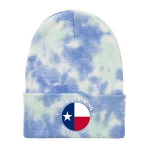 Uvalde Texas Strong Protect Kids Not Guns Tie Dye 12in Knit Beanie