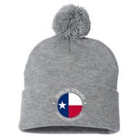 Uvalde Texas Strong Protect Kids Not Guns Pom Pom 12in Knit Beanie