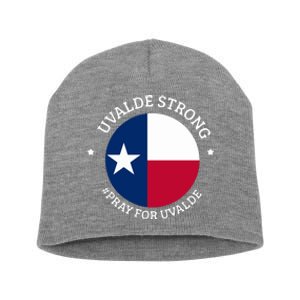 Uvalde Texas Strong Protect Kids Not Guns Short Acrylic Beanie