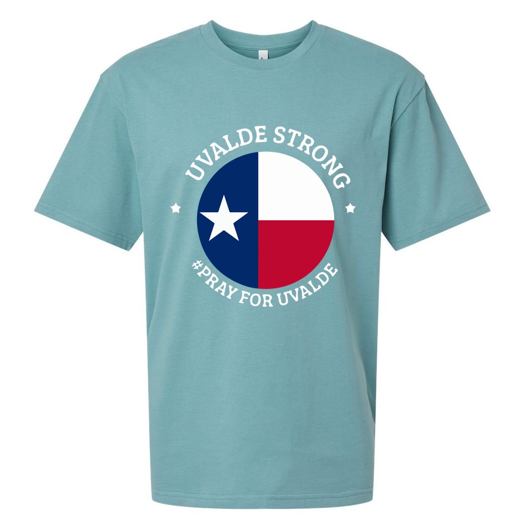 Uvalde Texas Strong Protect Kids Not Guns Sueded Cloud Jersey T-Shirt