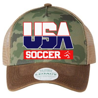 Usa Team Soccer American Legacy Tie Dye Trucker Hat