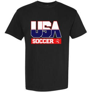 Usa Team Soccer American Garment-Dyed Heavyweight T-Shirt