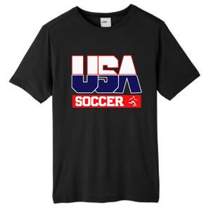 Usa Team Soccer American Tall Fusion ChromaSoft Performance T-Shirt