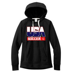 Usa Team Soccer American Women's Fleece Hoodie