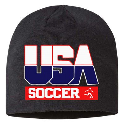 Usa Team Soccer American Sustainable Beanie