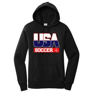 Usa Team Soccer American Women's Pullover Hoodie