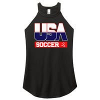 Usa Team Soccer American Women's Perfect Tri Rocker Tank