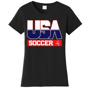 Usa Team Soccer American Women's T-Shirt