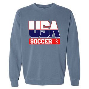 Usa Team Soccer American Garment-Dyed Sweatshirt