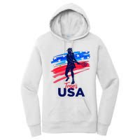 Usa Tennis Support Tennis Lover Women's Pullover Hoodie