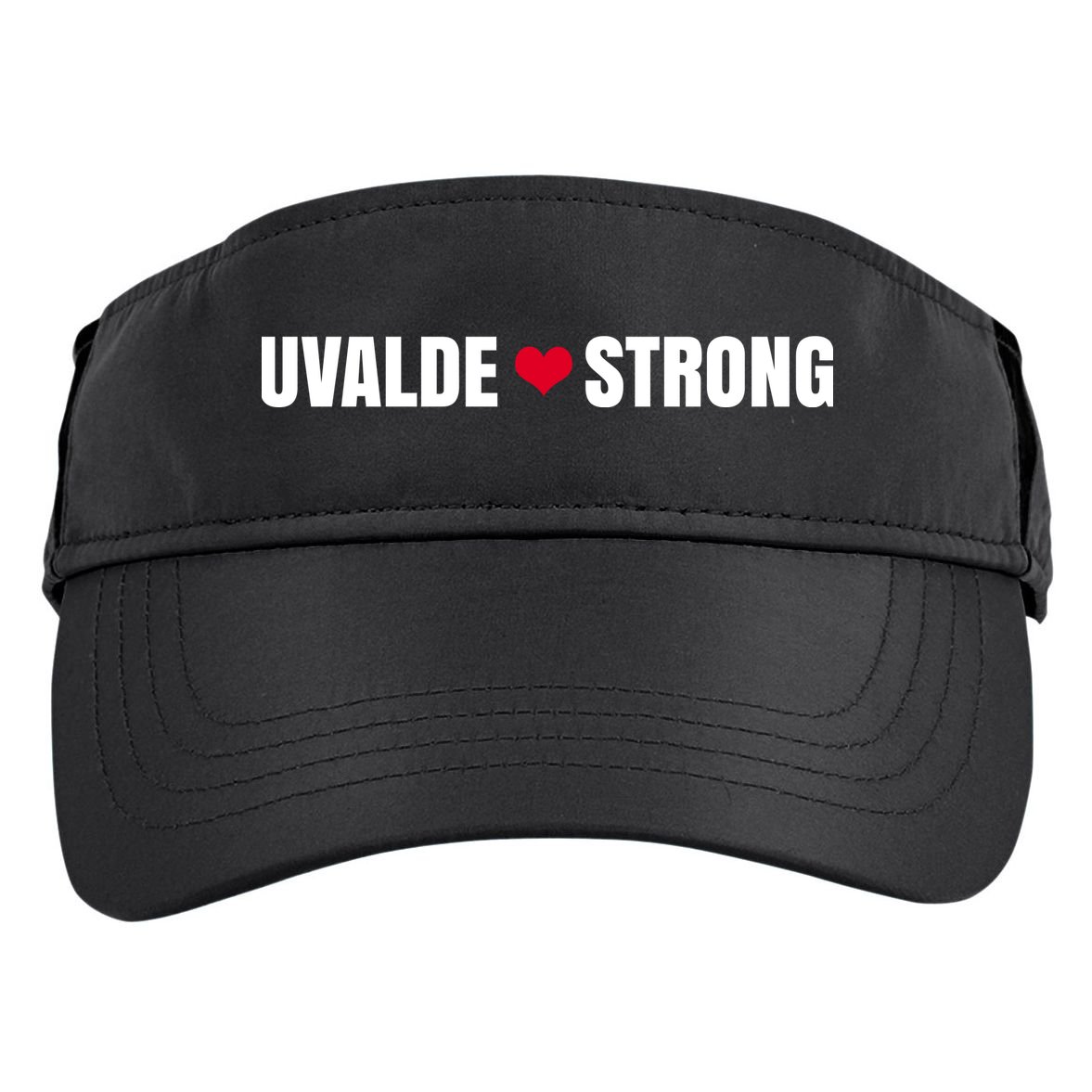 Uvalde Texas Strong Heart Adult Drive Performance Visor