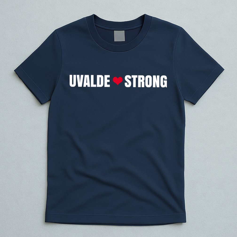 Uvalde Texas Strong Heart T-Shirt