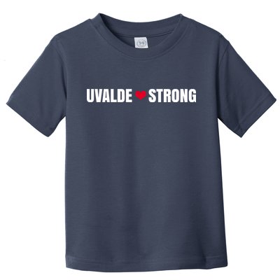 Uvalde Texas Strong Heart Toddler T-Shirt