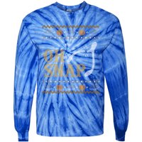 Ugly Thanksgiving Sweater Funny Oh Snap Wish Gift Tie-Dye Long Sleeve Shirt