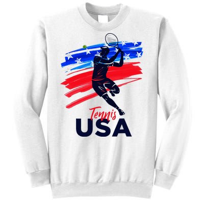 Usa Tennis Support The T.E.A.M U.S.A Tennis Lover Sweatshirt