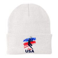 Usa Tennis Support The T.E.A.M U.S.A Tennis Lover Knit Cap Winter Beanie