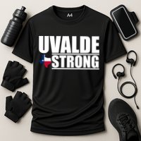 Uvalde Texas Strong Cooling Performance Crew T-Shirt