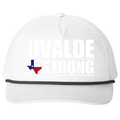 Uvalde Texas Strong Snapback Five-Panel Rope Hat