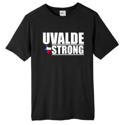 Uvalde Texas Strong Tall Fusion ChromaSoft Performance T-Shirt