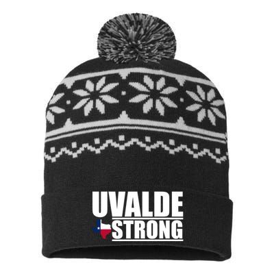 Uvalde Texas Strong USA-Made Snowflake Beanie