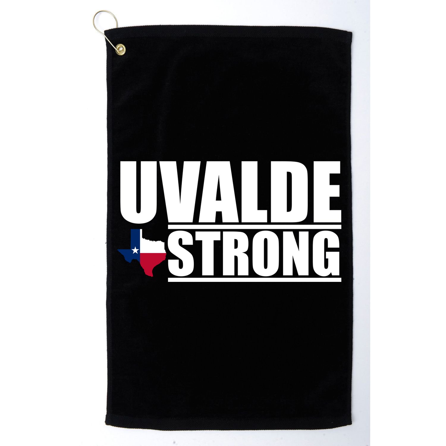 Uvalde Texas Strong Golf Towel
