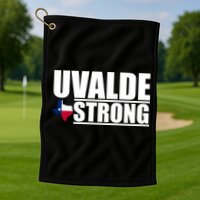 Uvalde Texas Strong Golf Towel