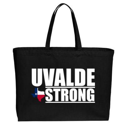 Uvalde Texas Strong Cotton Canvas Jumbo Tote