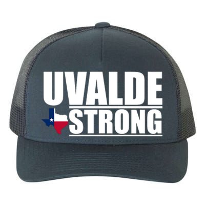 Uvalde Texas Strong Yupoong Adult 5-Panel Trucker Hat