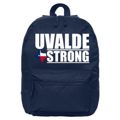 Uvalde Texas Strong 16 in Basic Backpack