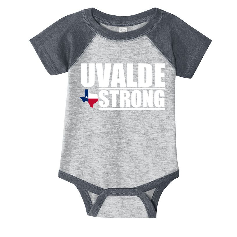 Uvalde Texas Strong Infant Baby Jersey Bodysuit