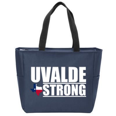 Uvalde Texas Strong Zip Tote Bag