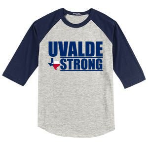 Uvalde Texas Strong Kids Colorblock Raglan Jersey