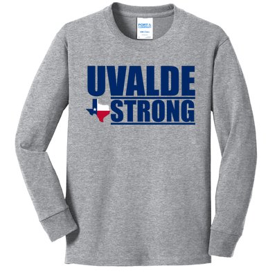 Uvalde Texas Strong Kids Long Sleeve Shirt