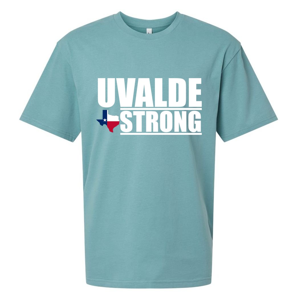 Uvalde Texas Strong Sueded Cloud Jersey T-Shirt