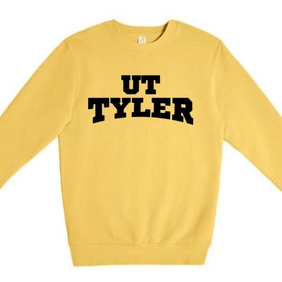 Ut Tyler Student Cute Gift Premium Crewneck Sweatshirt