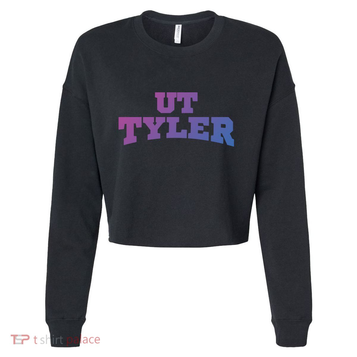 Ut Tyler Student Cute Gift Cropped Pullover Crew