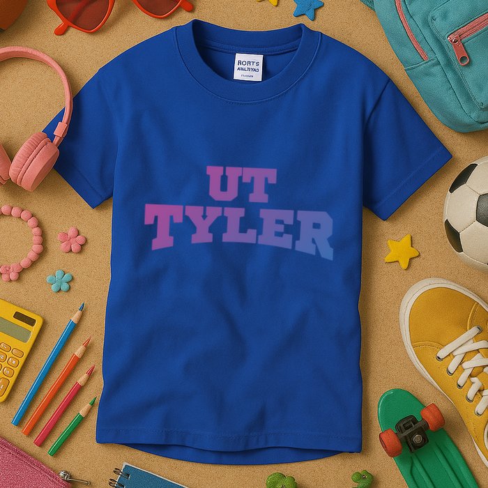Ut Tyler Student Cute Gift Kids T-Shirt