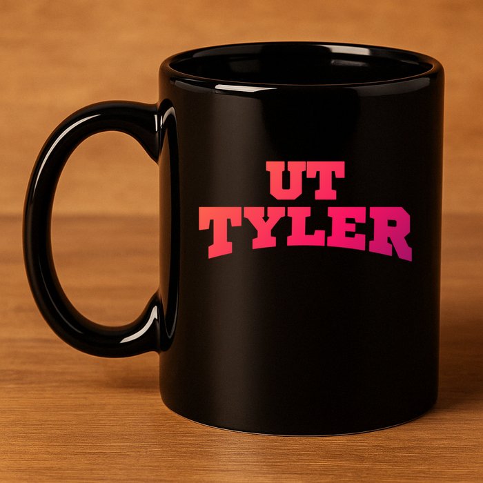 Ut Tyler Student Cute Gift 11oz C Handle Ceramic Mug
