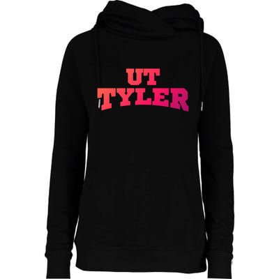 Ut Tyler Student Cute Gift Womens Funnel Neck Pullover Hood