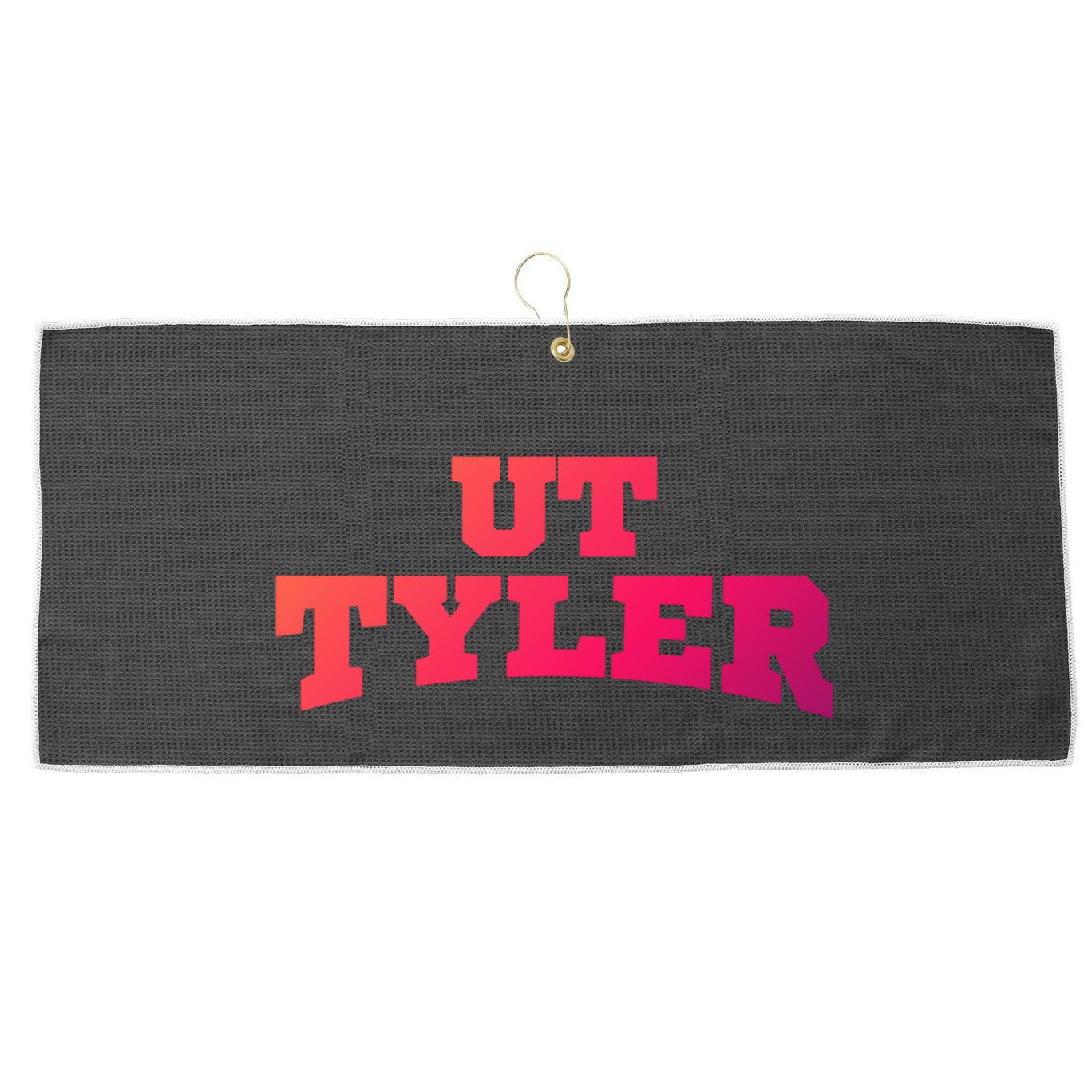 Ut Tyler Student Cute Gift Large Microfiber Waffle Golf Towel